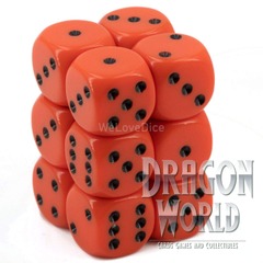 Opaque Orange/Black - 12D6 - CHX25603